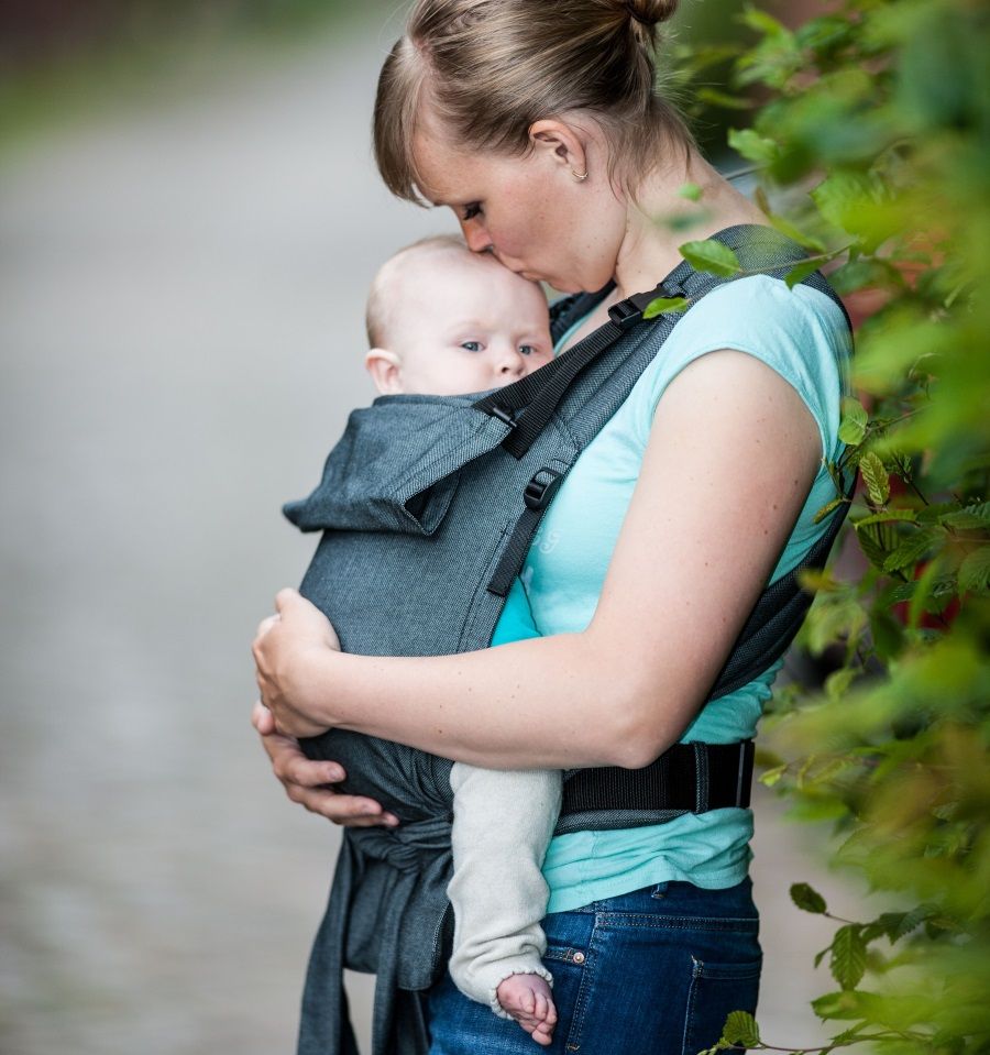 STORCHENWIEGE BabyCarrier Graphite