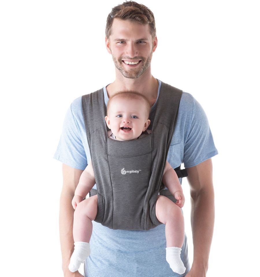 Ergobaby Embrace Heather Grey babycarrier