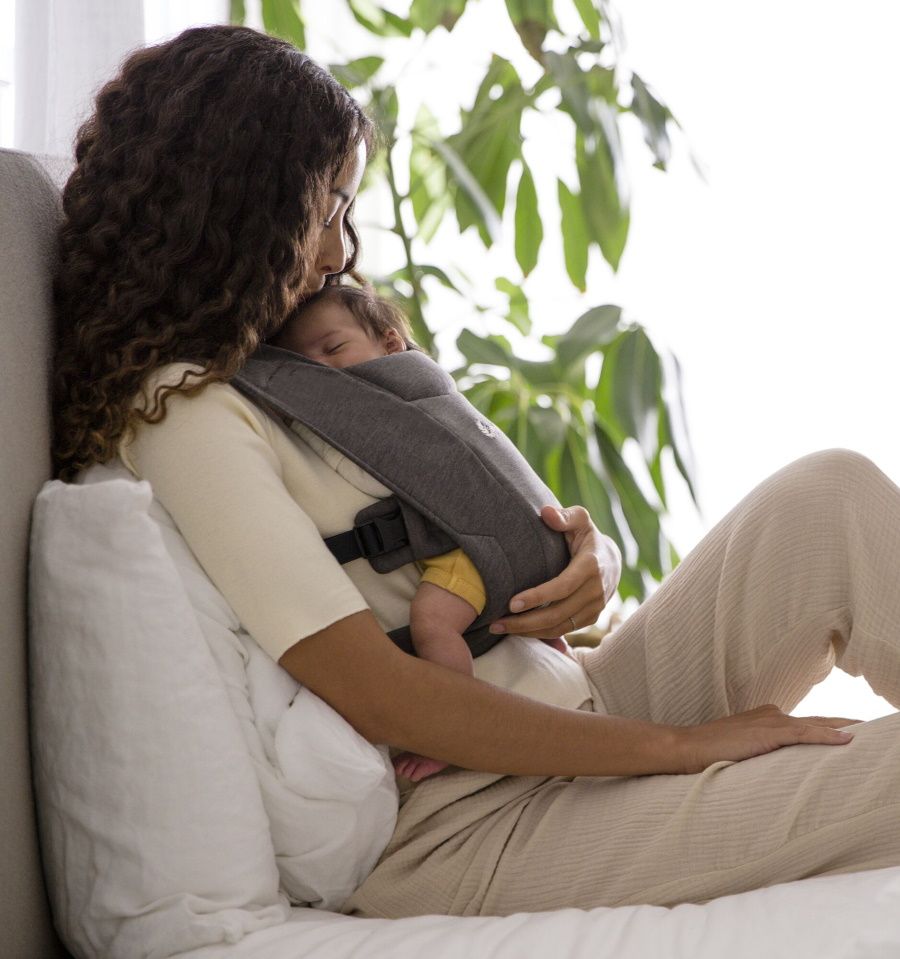 Ergobaby Embrace Heather Grey babycarrier