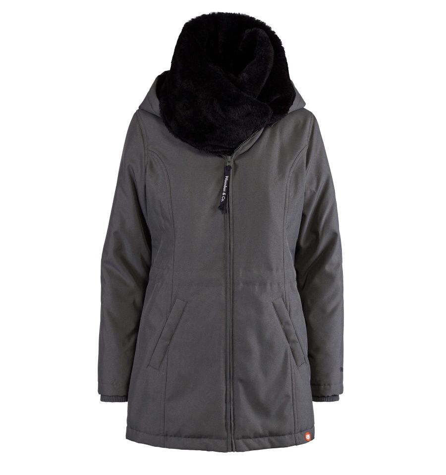 Shop Wombat & Co Wombat & Co Wallaby 2.0 Jacket - Grey & Black at Babymaxi