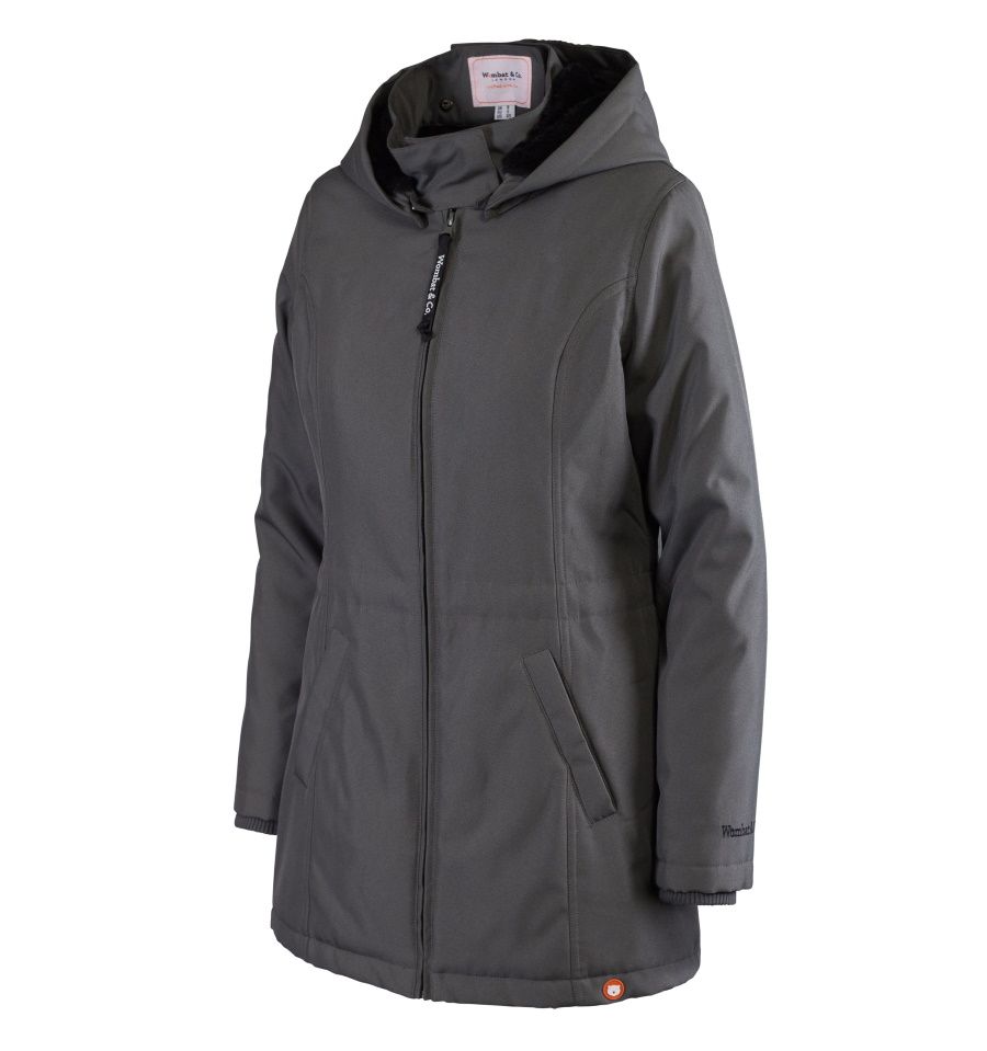 Shop Wombat & Co Wombat & Co Wallaby 2.0 Jacket - Grey & Black at Babymaxi