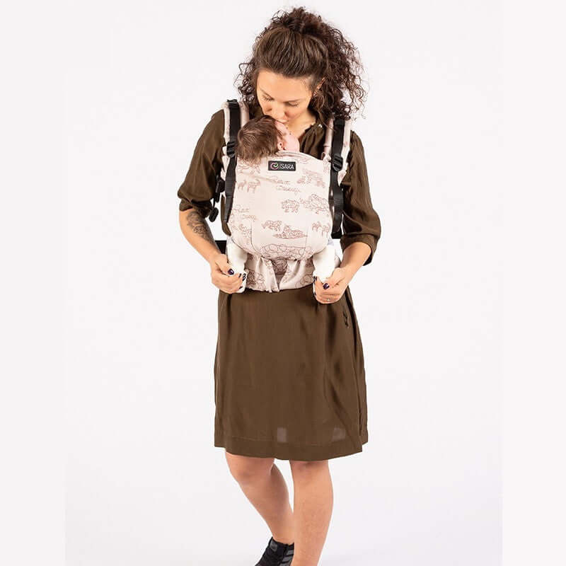 Isara The One Wildlife Sandy babycarrier