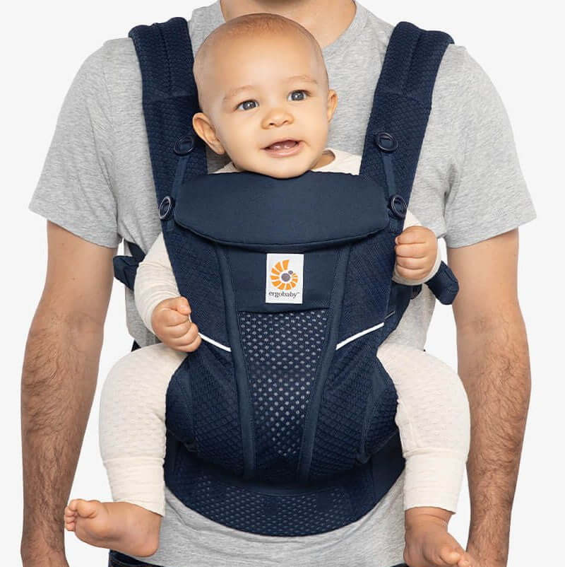 Shop Ergobaby Ergobaby Omni Breeze - Midnight Blue at Babymaxi