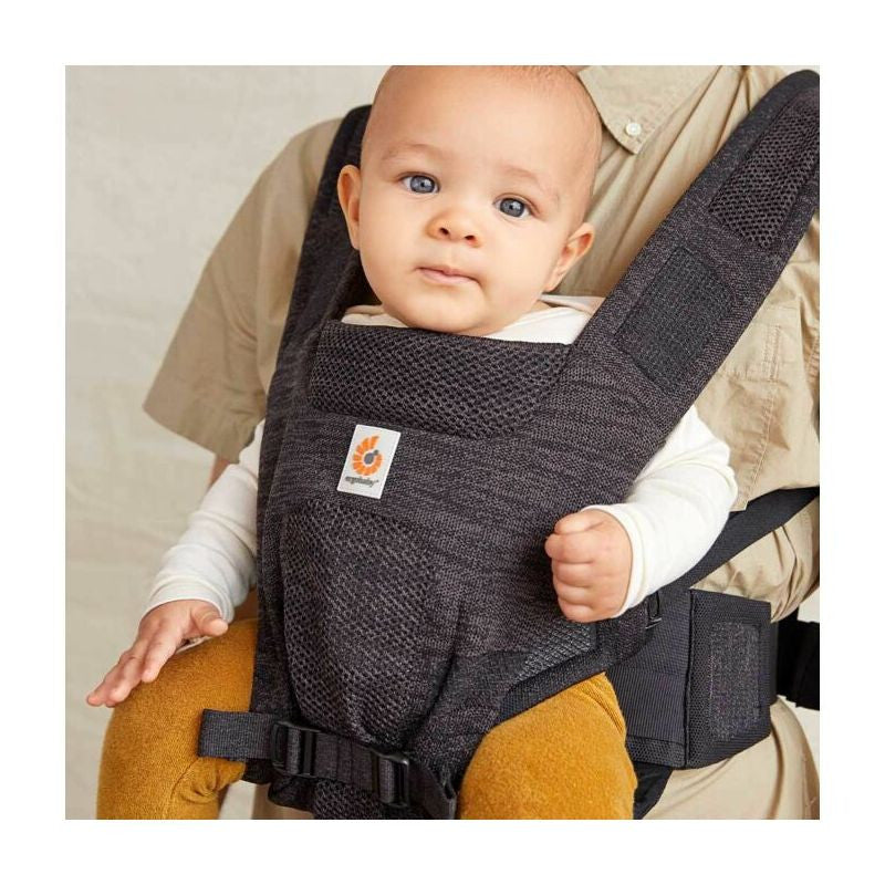 Shop Ergobaby Ergobaby Aerloom, Lightweight & Breathable - Charcoal Black at Babymaxi