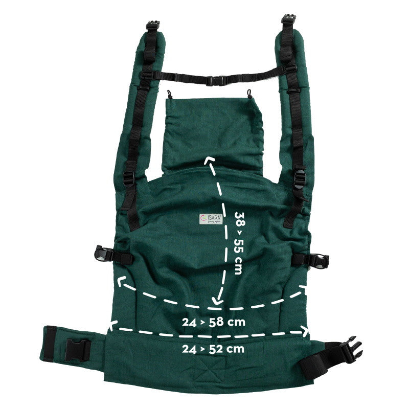 Shop Isara Isara Preschooler Full Buckle - Bluestone at Babymaxi