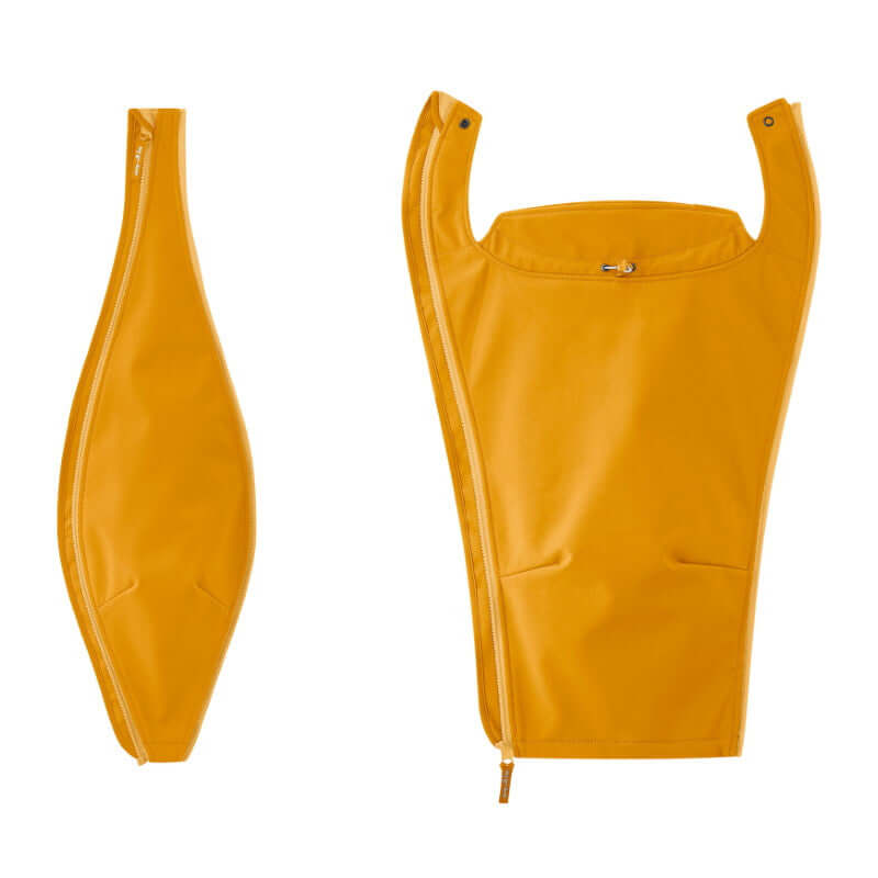 Shop Mamalila Mamalila Softshell Babywearing Jacket Allrounder - Mustard at Babymaxi