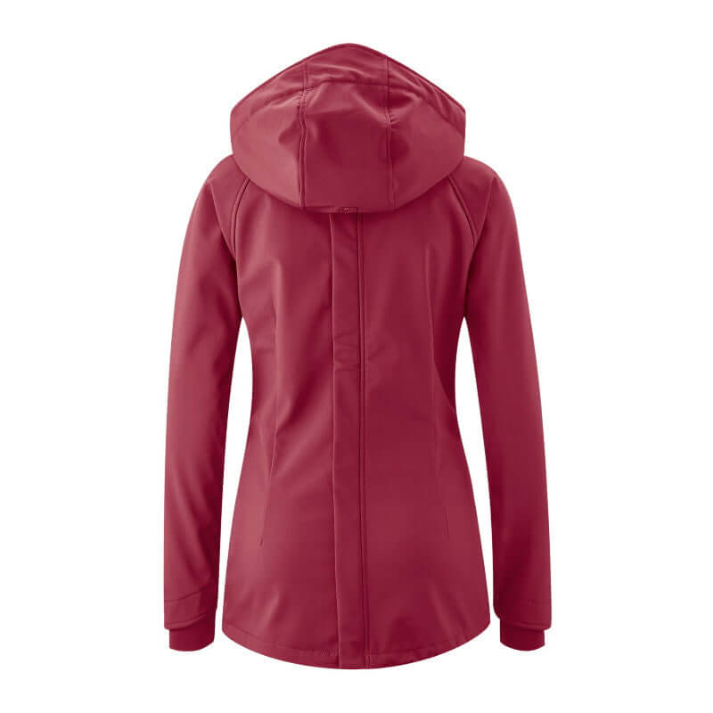 Shop Mamalila Mamalila Softshell Babywearing Jacket Allrounder - Berry at Babymaxi