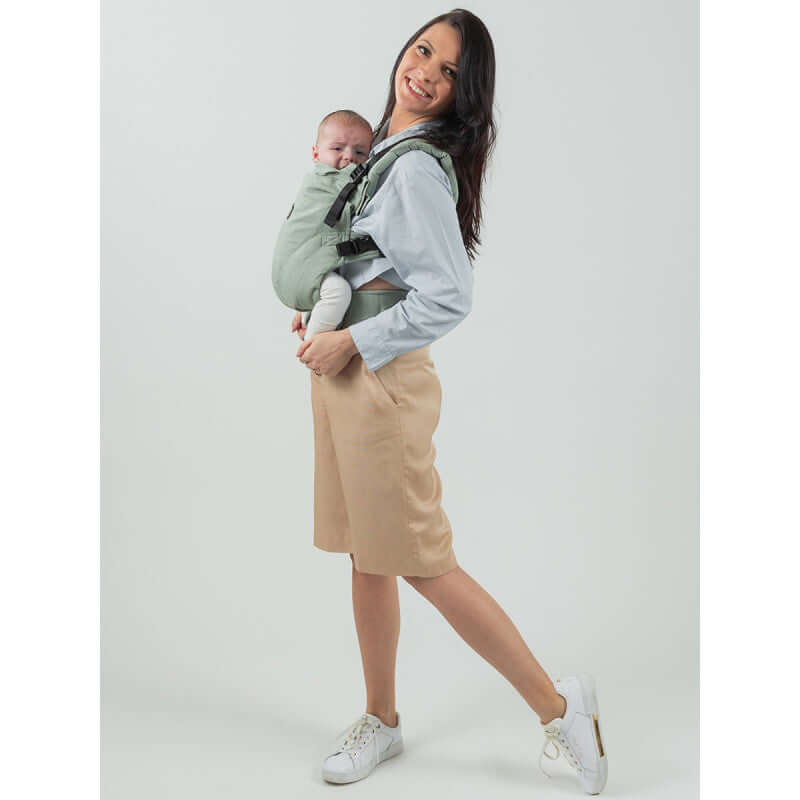 Shop Isara Isara The One - Sage Green Linen at Babymaxi