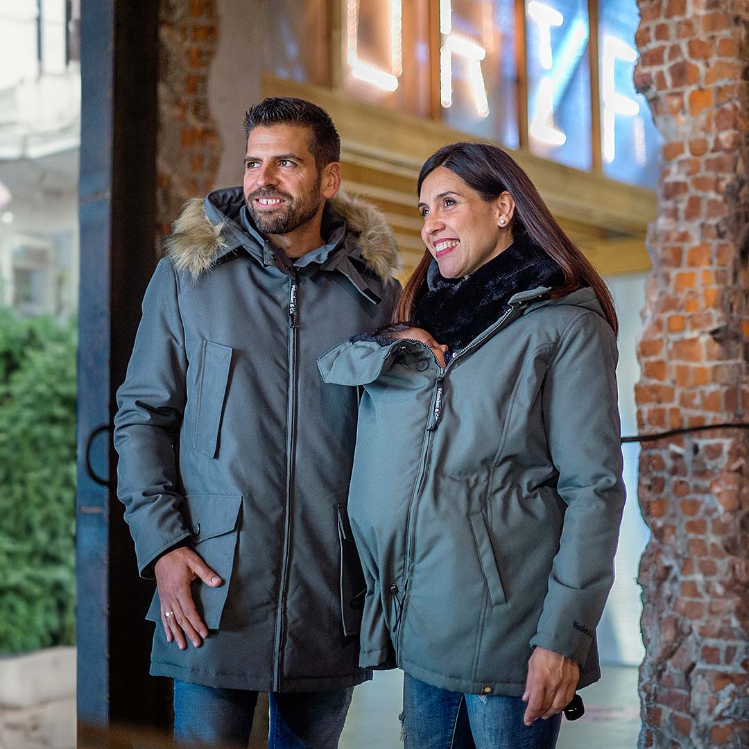 Wombat & Co. London - Bandicoot Tragejacke für Herren - Black