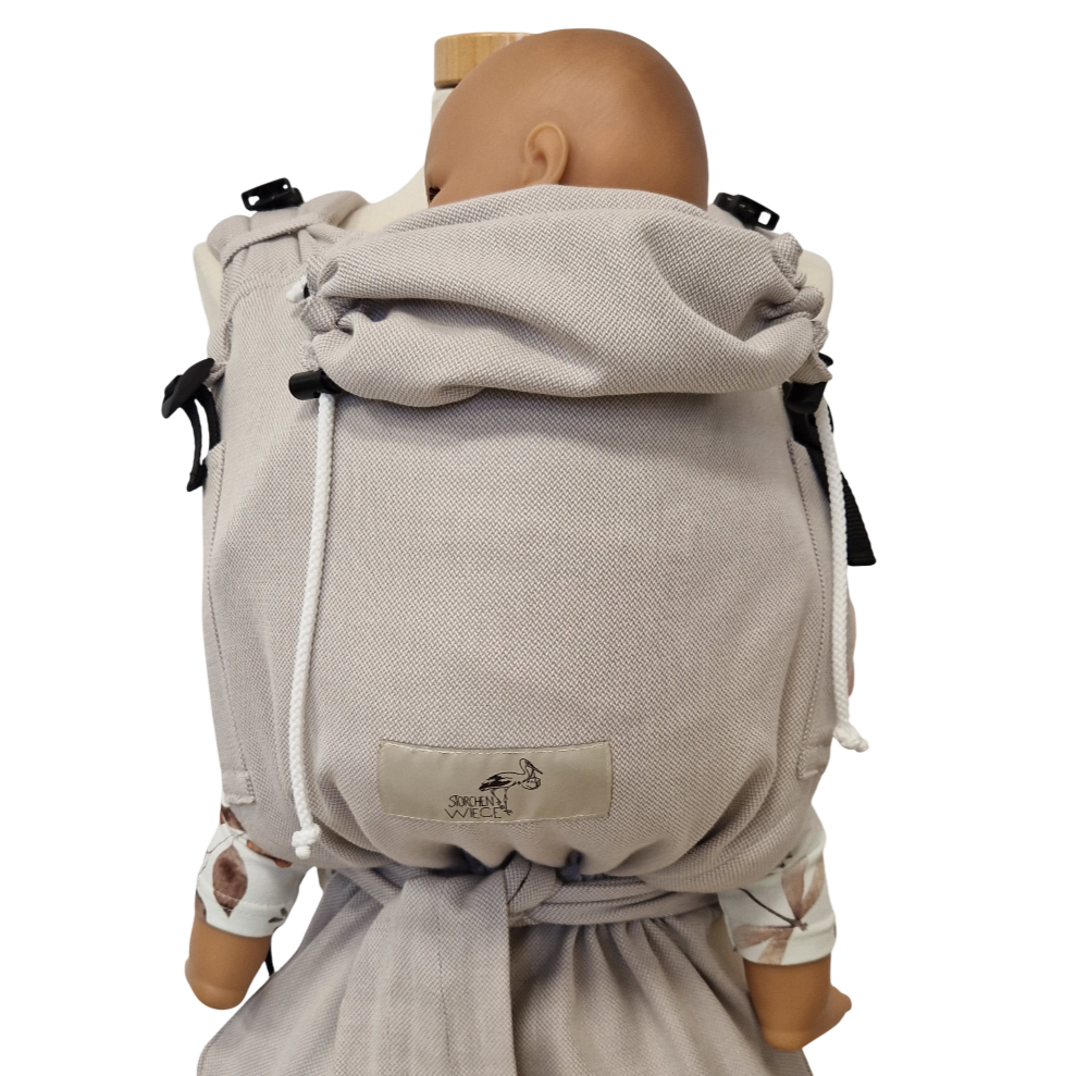 Storchenwiege Talemo Half-Buckle Babytrage - Mondstein