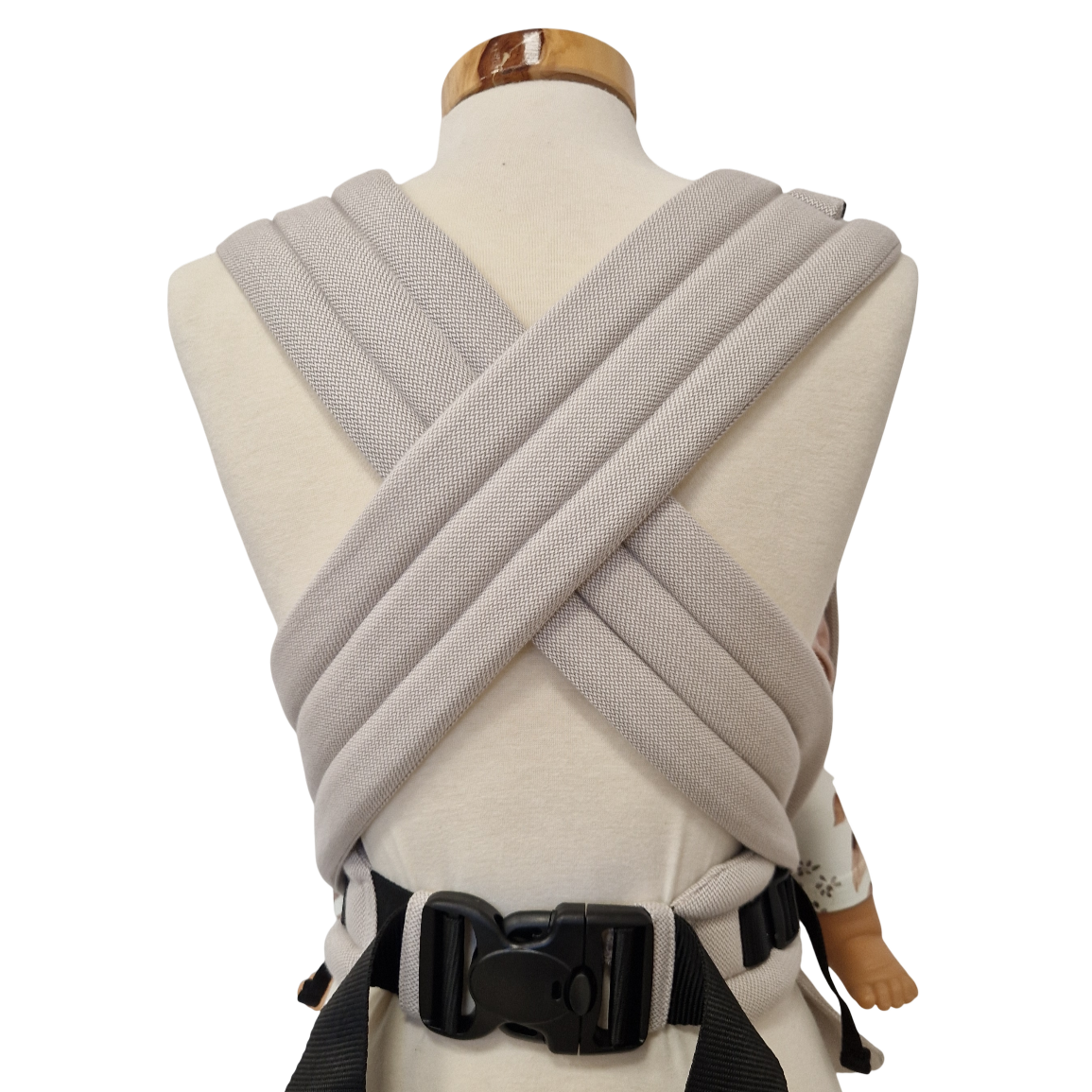 Storchenwiege Talemo Half-Buckle Babytrage - Mondstein