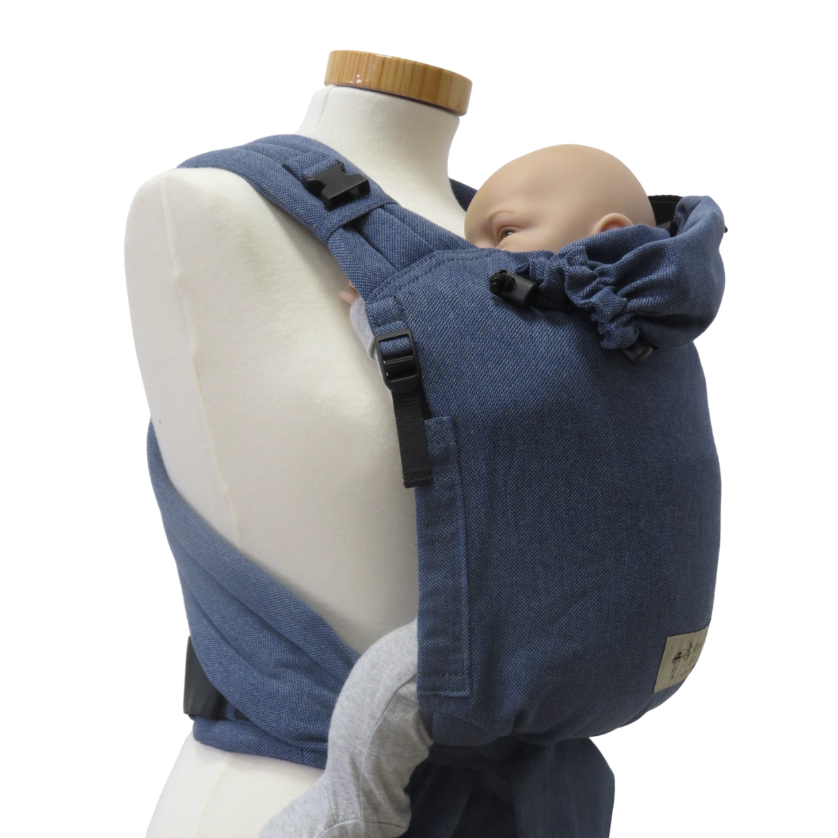 Storchenwiege Talemo Half-Buckle Babytrage - Denim