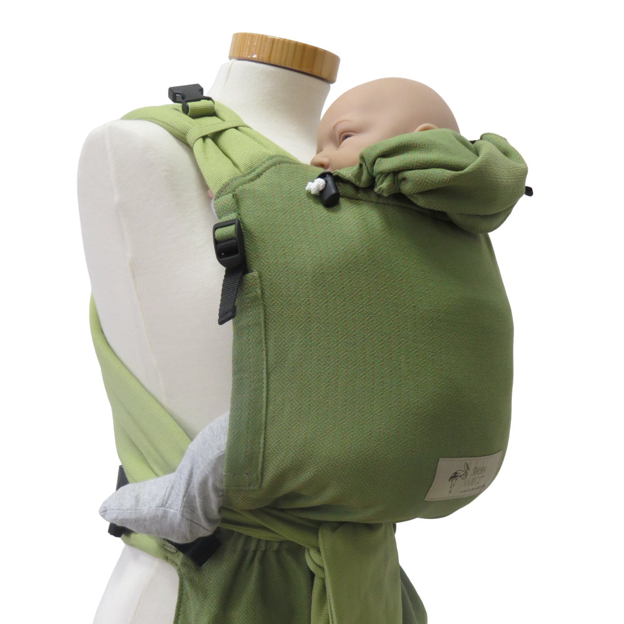 Storchenwiege Baby Carrier Grün