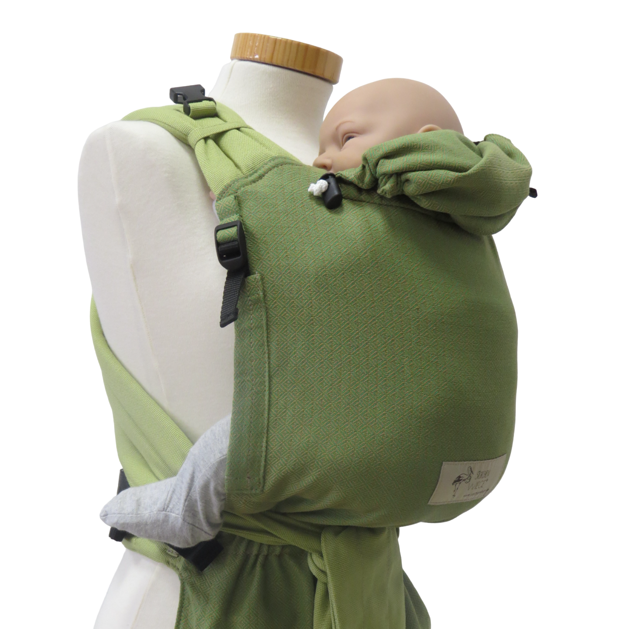 Storchenwiege Baby Carrier Grün