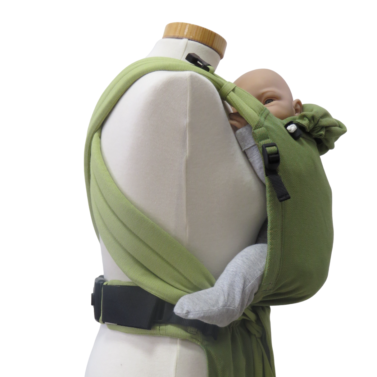 Storchenwiege Baby Carrier Grün