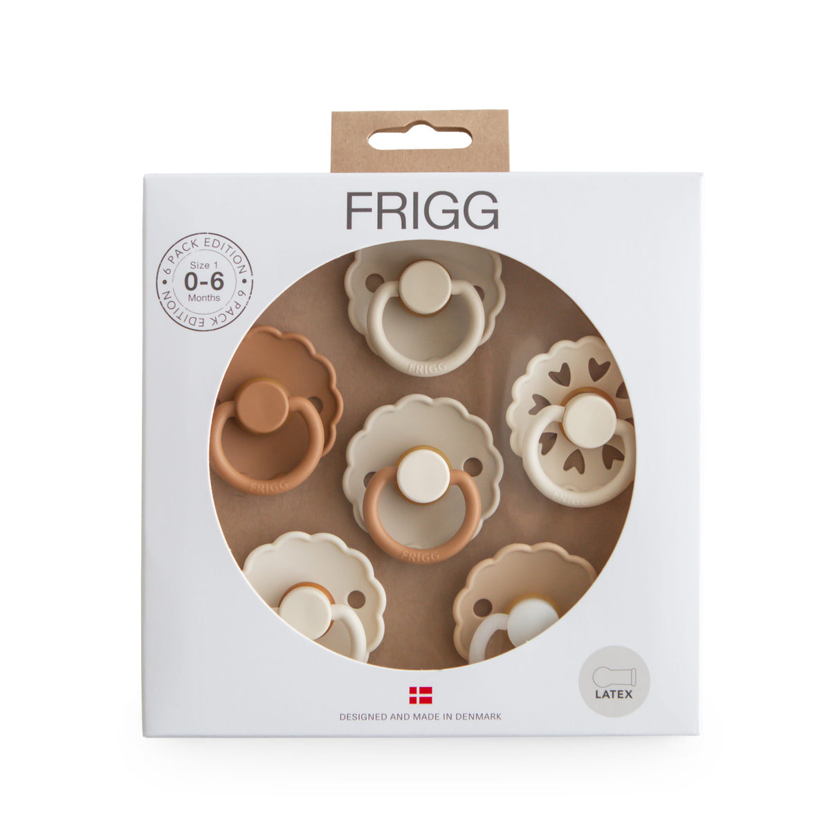 Shop Frigg 6-Pack Silicone Pacifier Box – Safe, Non-Toxic & Sustainable at Babymaxi