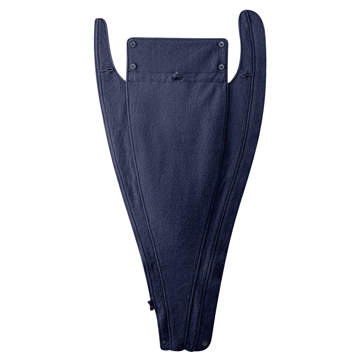 Mamalila Eco Wool Baby Tragemantel Oslo - Navy