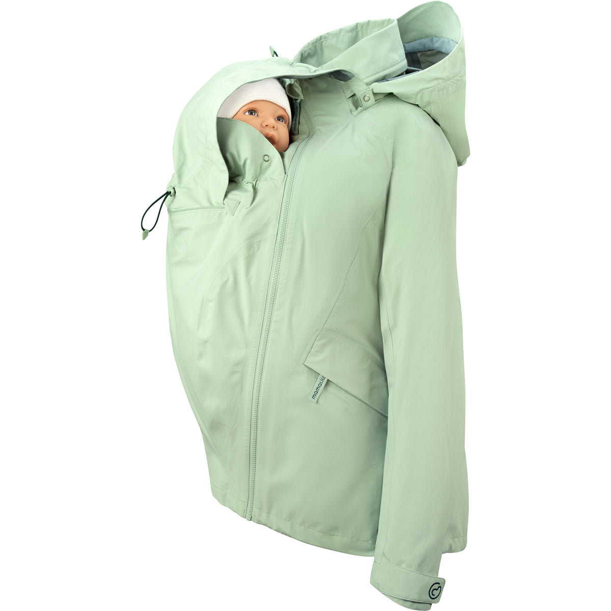 Mamalila Explorer Outdoor Babytrage Jacke - Mint