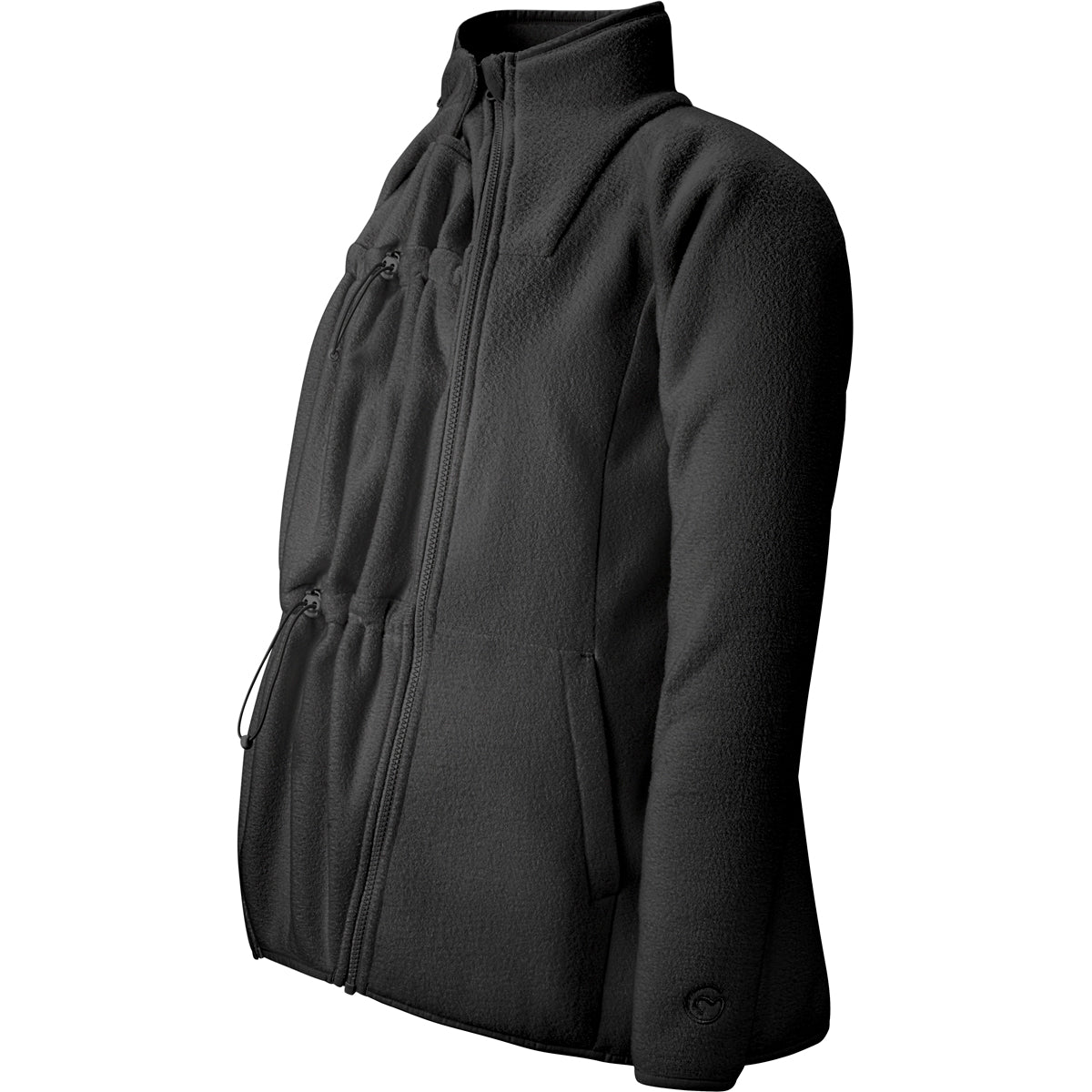 Mamalila Basel Babytrage Fleecejacke – Black
