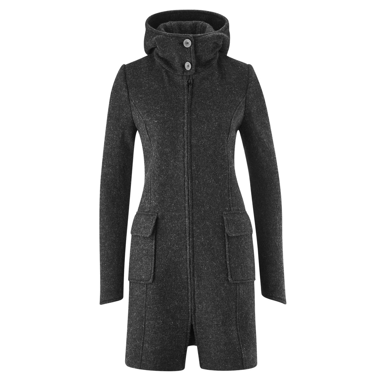 Shop Mamalila Mamalila Hooded Babywearing Coat Vienna - Anthracite at Babymaxi