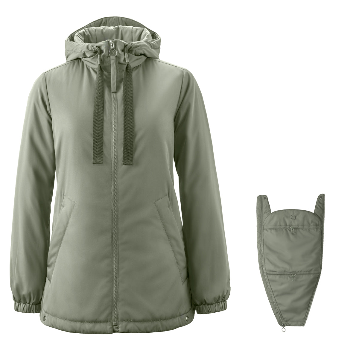 Mamalila Boston Baby Tragejacke - Agave