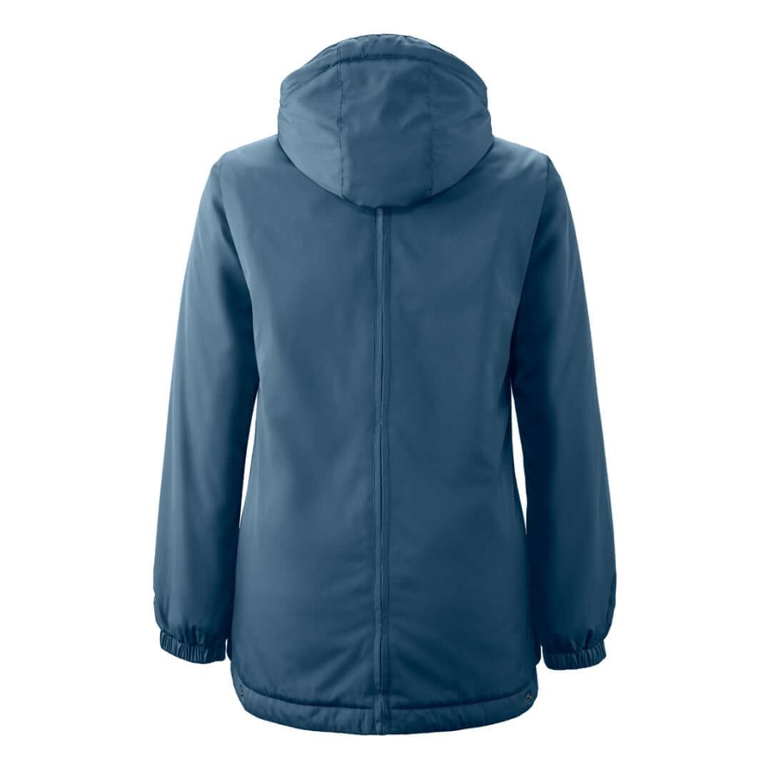 Mamalila Boston Babywearing Jacket - Navy, stylish back view, cozy design suitable for pregnancy and babywearing | Babymaxi