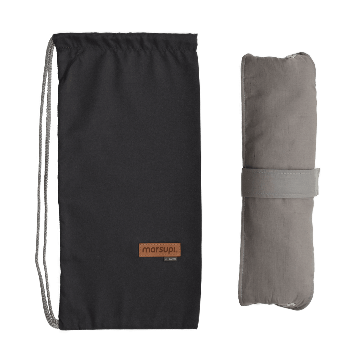 Marsupi Breeze - Lilac baby carrier storage bag and rolled carrier | Babymaxi