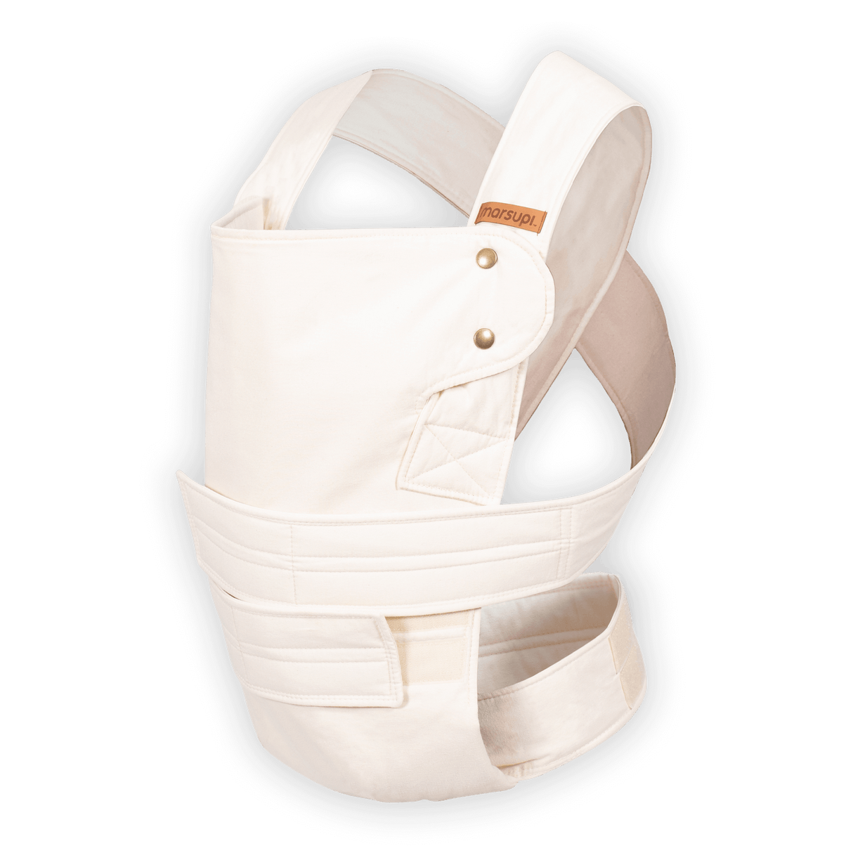 Marsupi Classic - Natur baby carrier with unique Velcro system for ergonomic support | Babymaxi