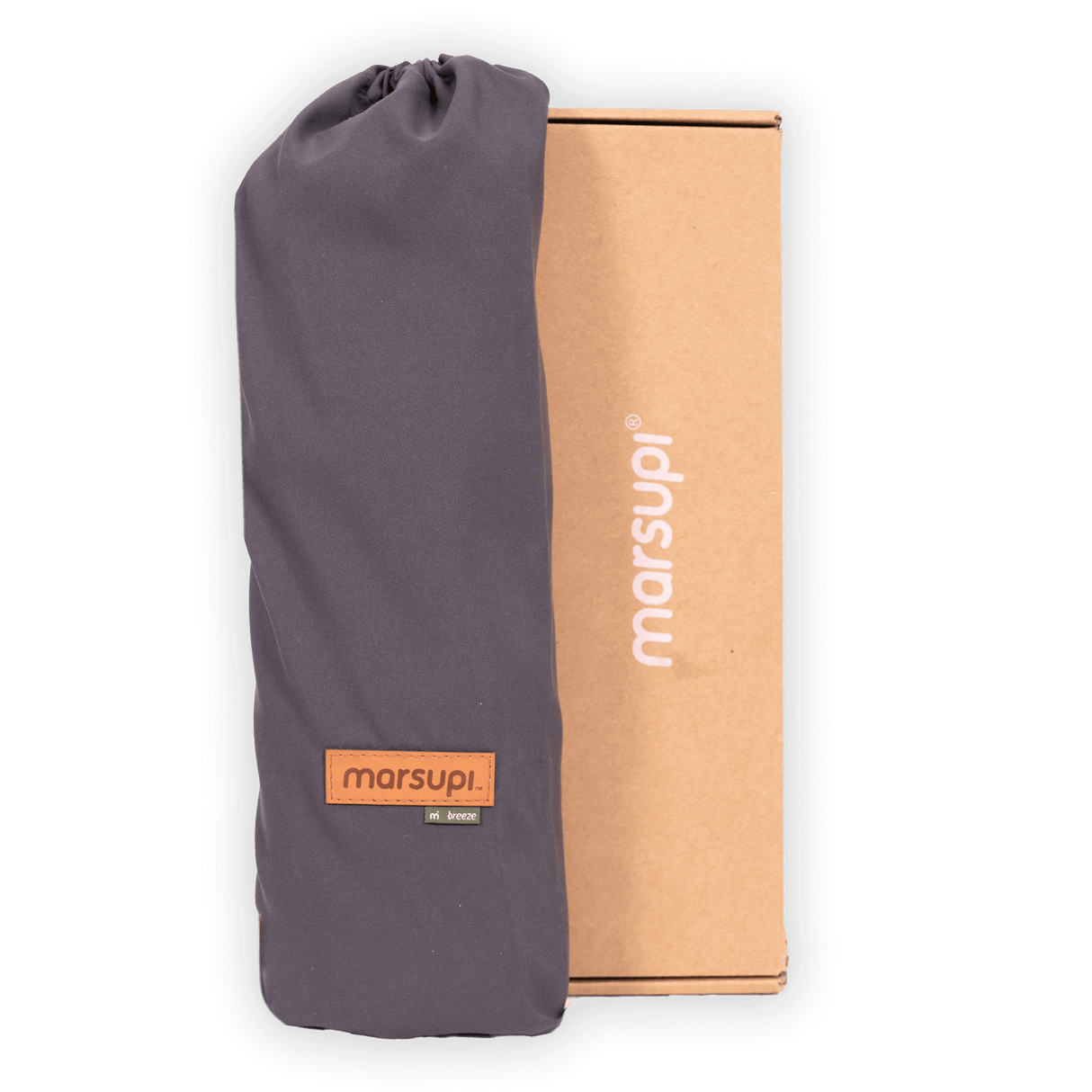 Marsupi Classic - Ocean Blue baby carrier in packaging, perfect for newborns | Babymaxi