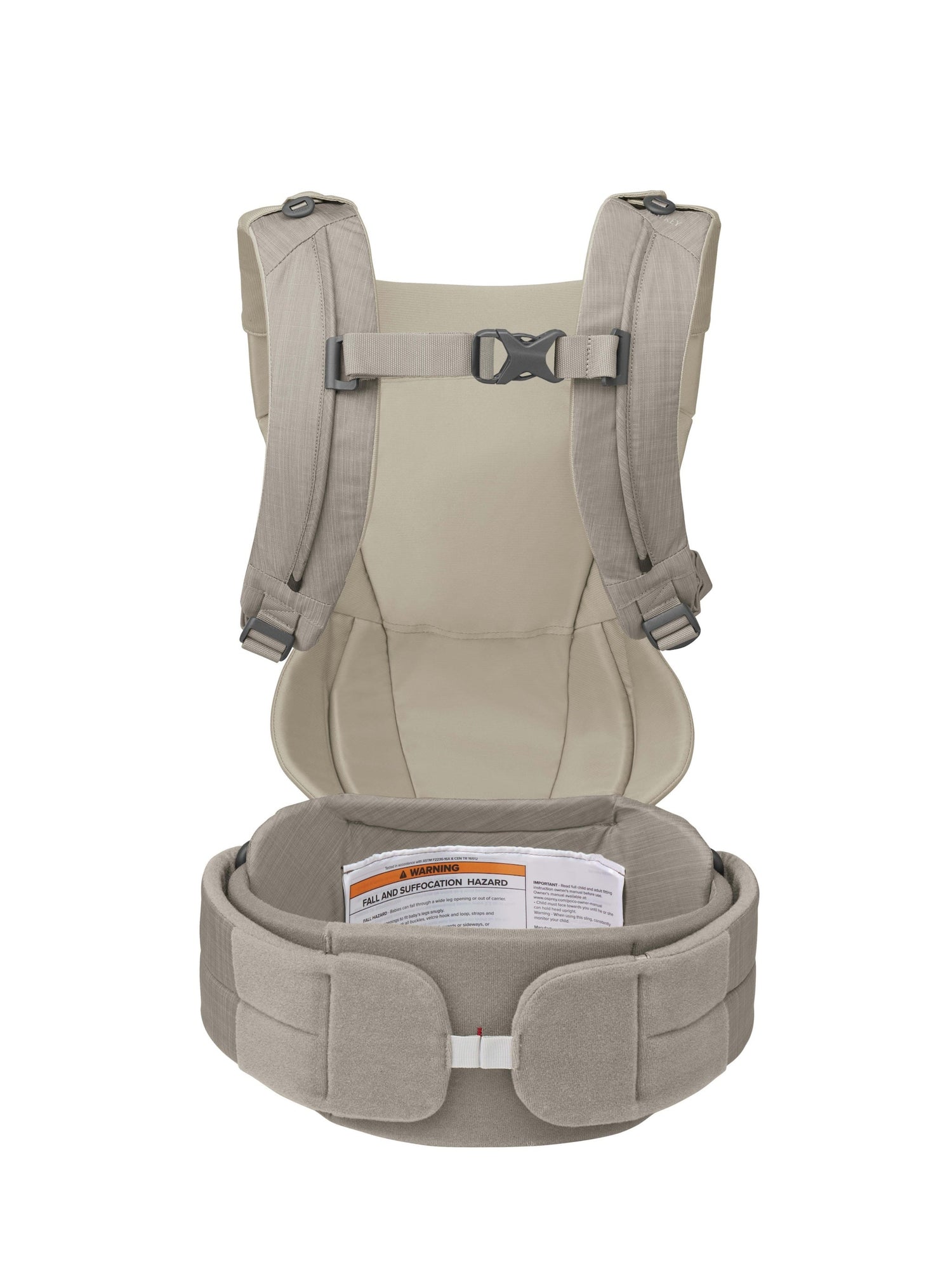 Shop Osprey Poco Soft Child Carrier LT - Tan Concrete at Babymaxi