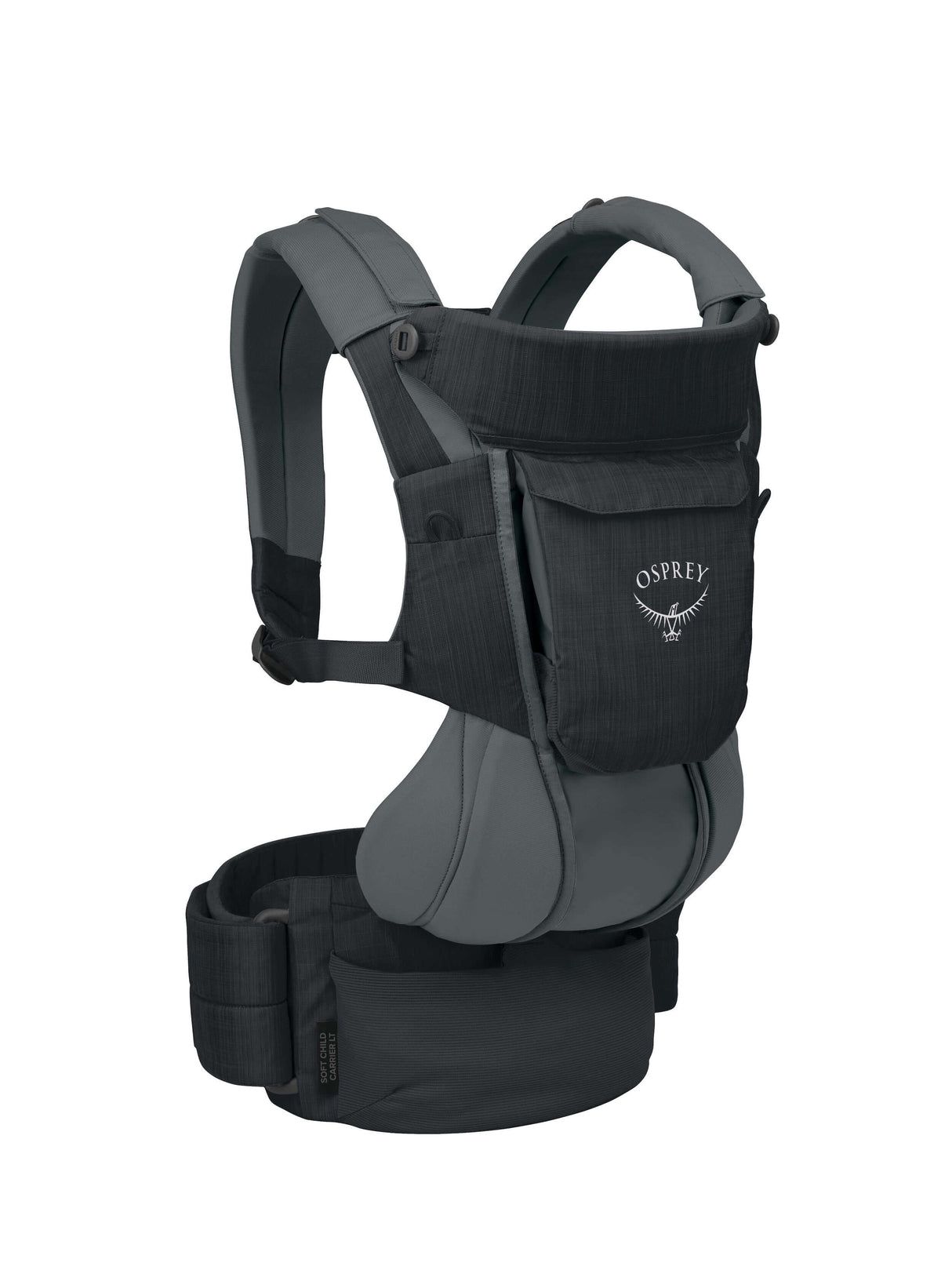 Osprey Poco Soft Child Carrier LT - Black, lightweight baby carrier for infants and toddlers, ergonomic design for comfort | Babymaxi