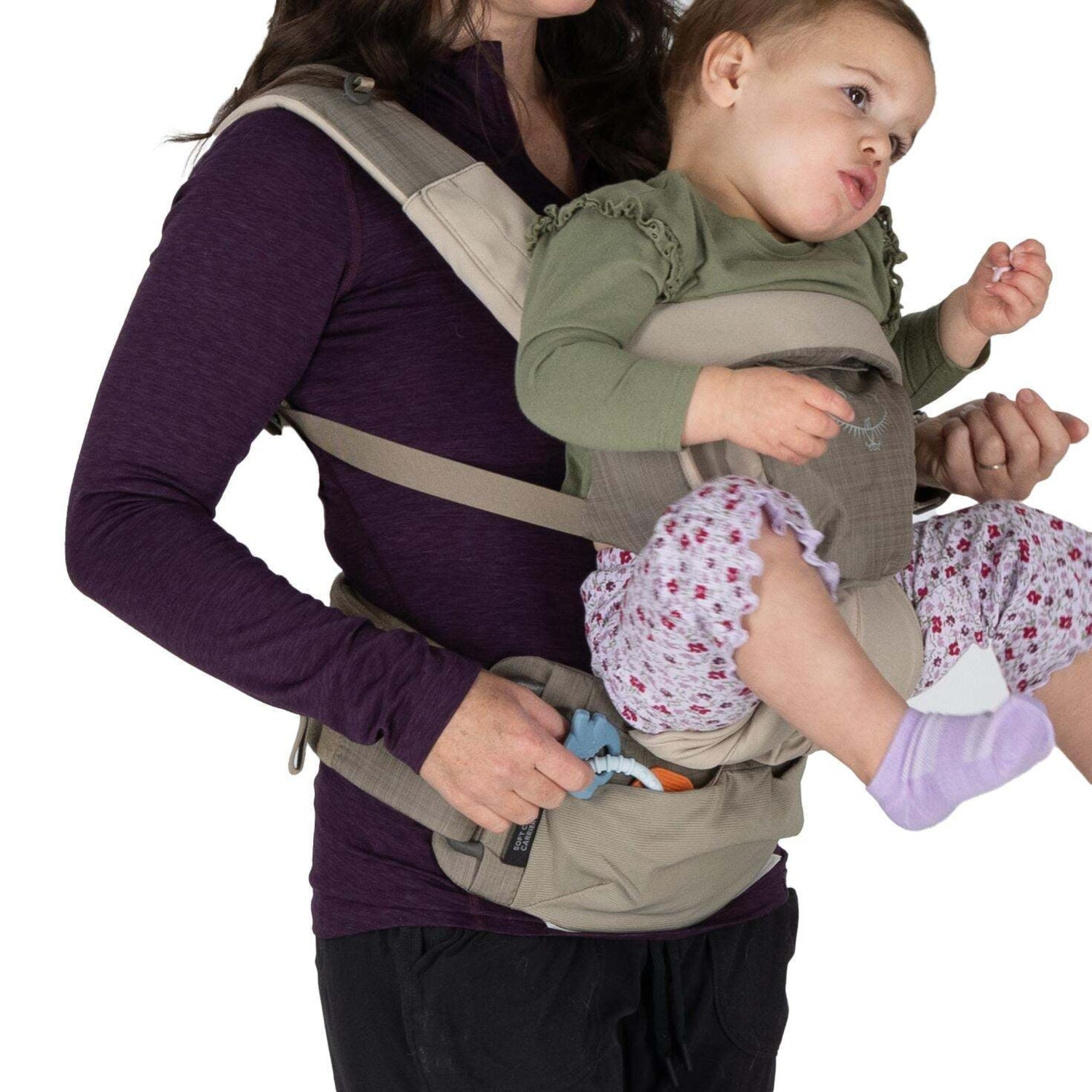 Shop Osprey Poco Soft Child Carrier LT - Tan Concrete at Babymaxi