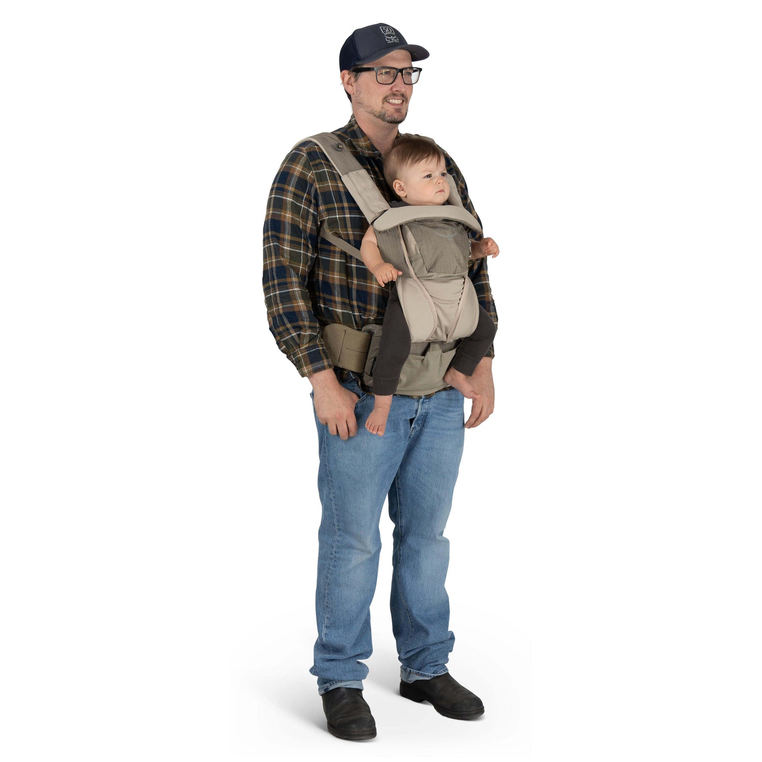Shop Osprey Poco Soft Child Carrier LT - Tan Concrete at Babymaxi