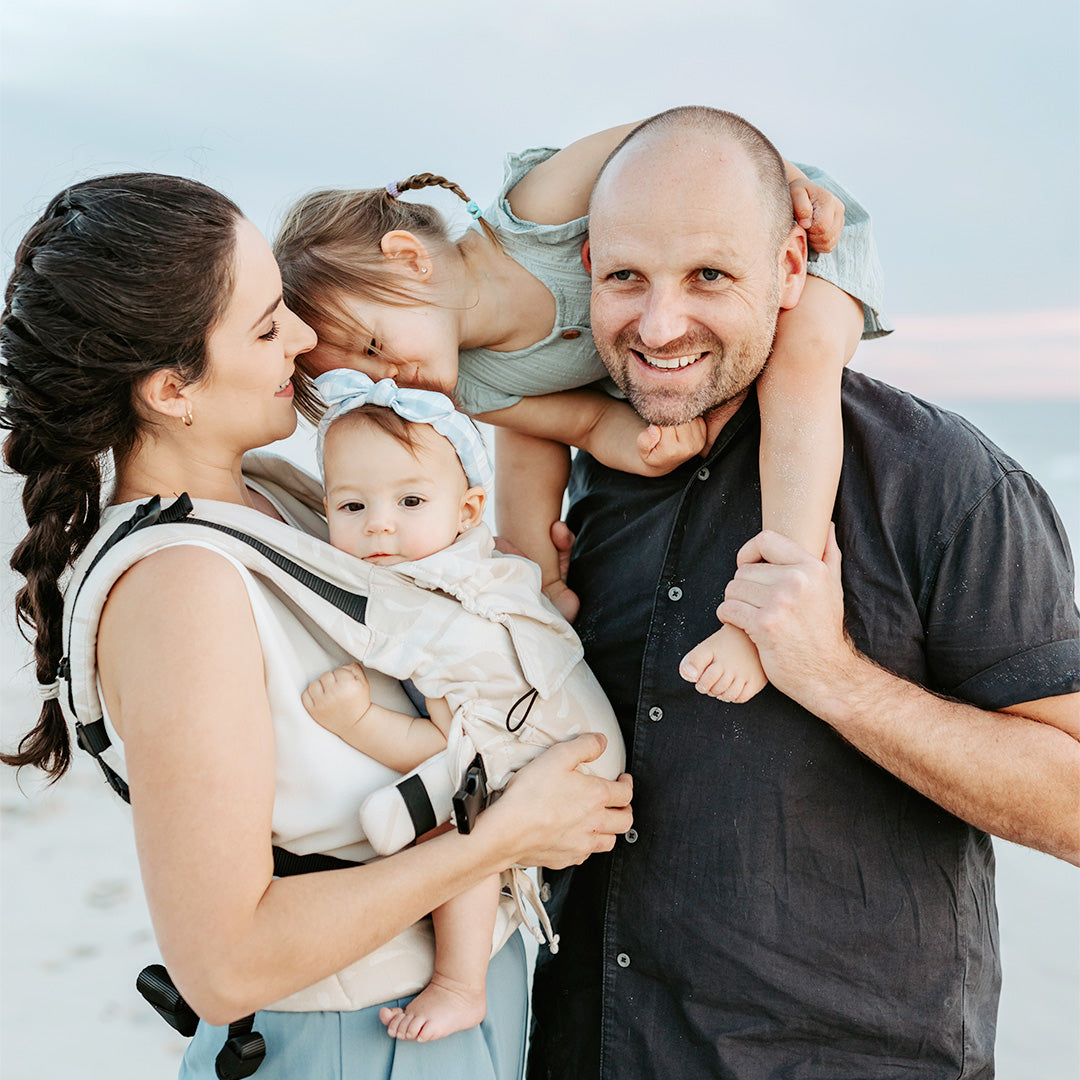 Quokkababy E-Träger - Taupe Leaves