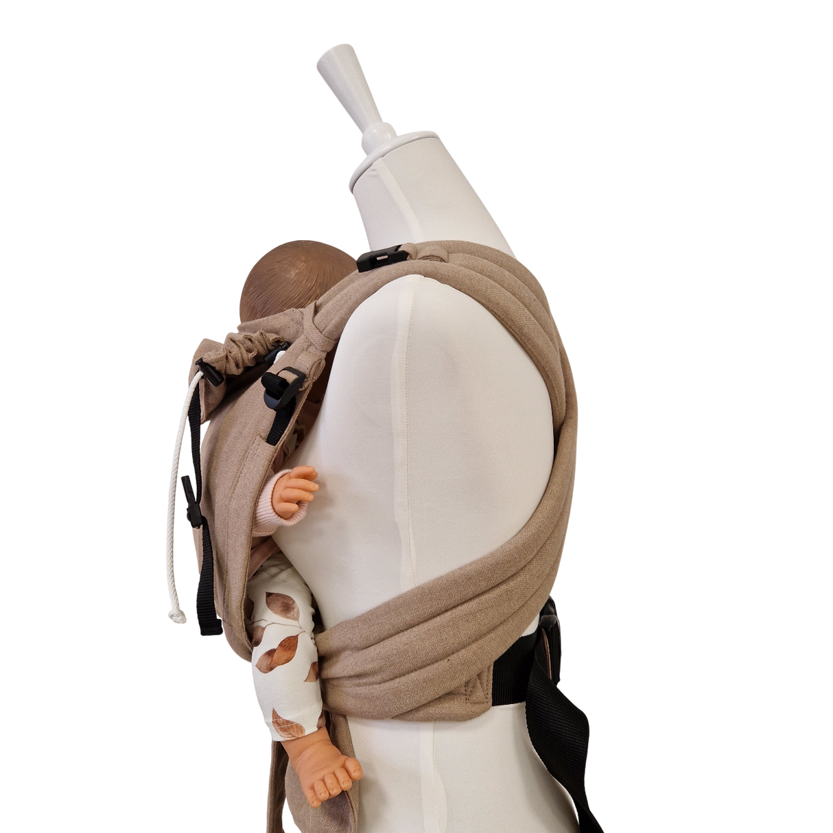 Storchenwiege Talemo Half-Buckle Babytrage - Sand