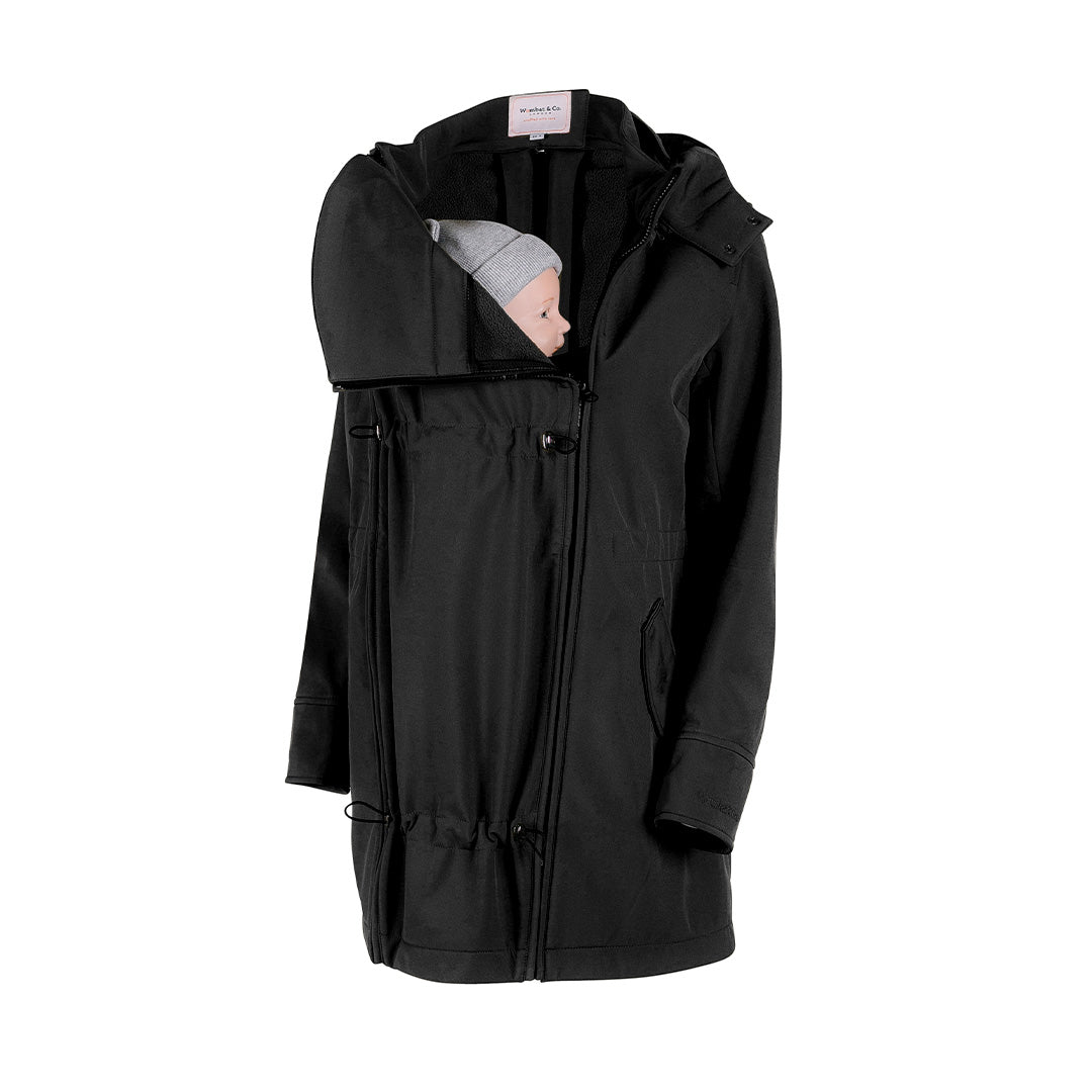 Wombat & Co. London Shell Tragejacke - Black