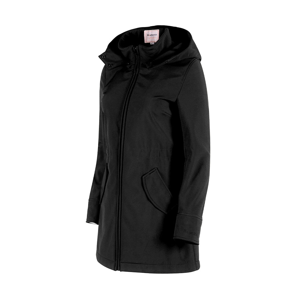 Wombat & Co. London Shell Tragejacke - Black