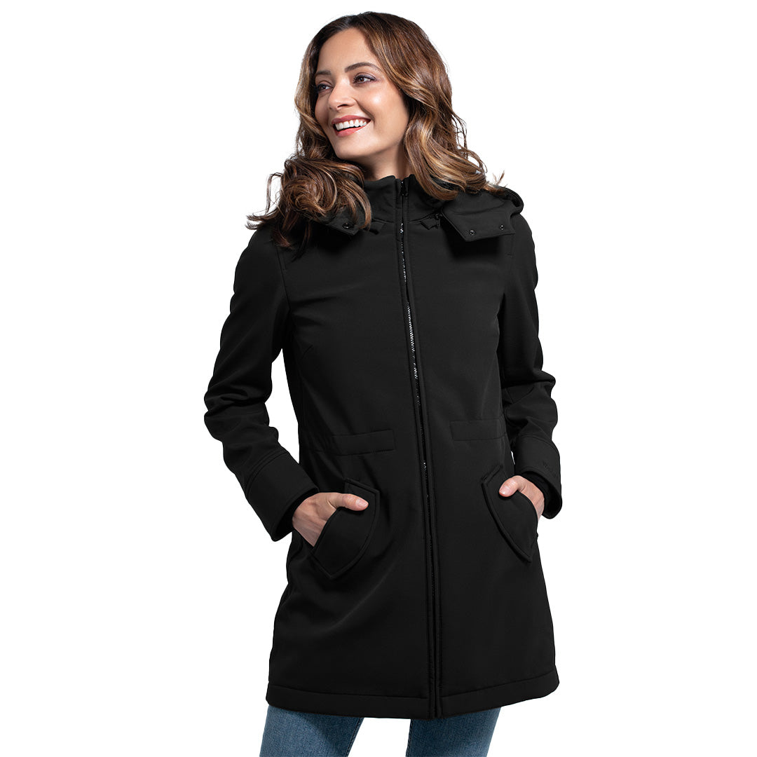Wombat & Co. London Shell Tragejacke - Black