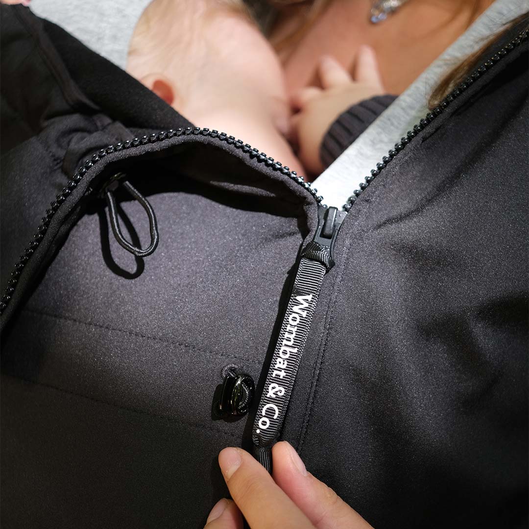 Wombat & Co. London Shell Tragejacke - Black