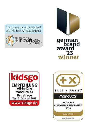 Shop Manduca Manduca XT - Denim Black Toffee at Babymaxi