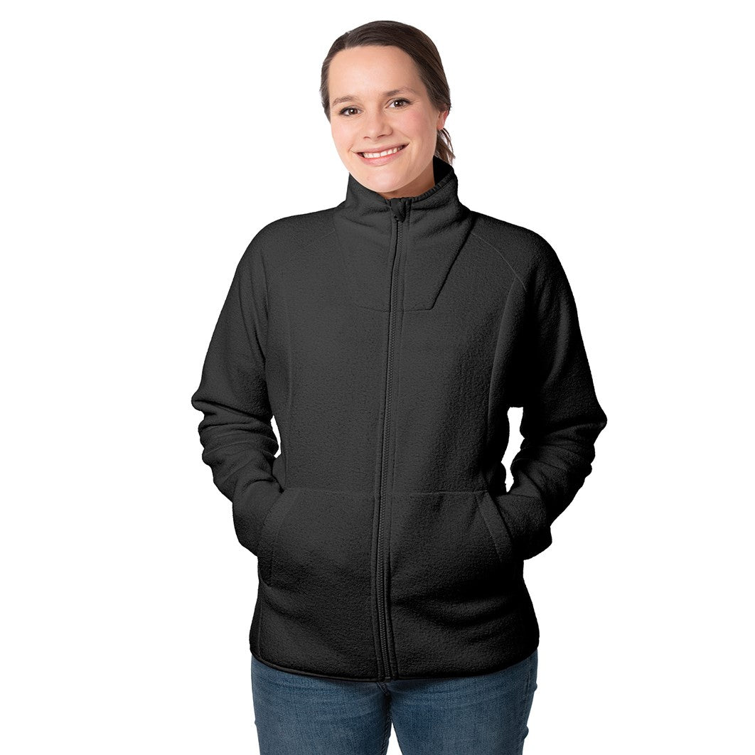 Mamalila Basel Babytrage Fleecejacke – Black