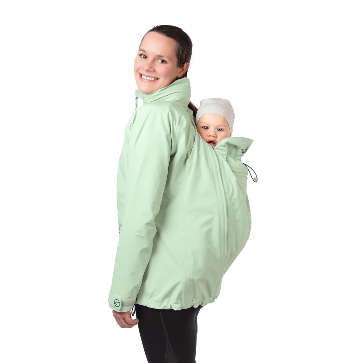 Mamalila Explorer Outdoor Babytrage Jacke - Mint