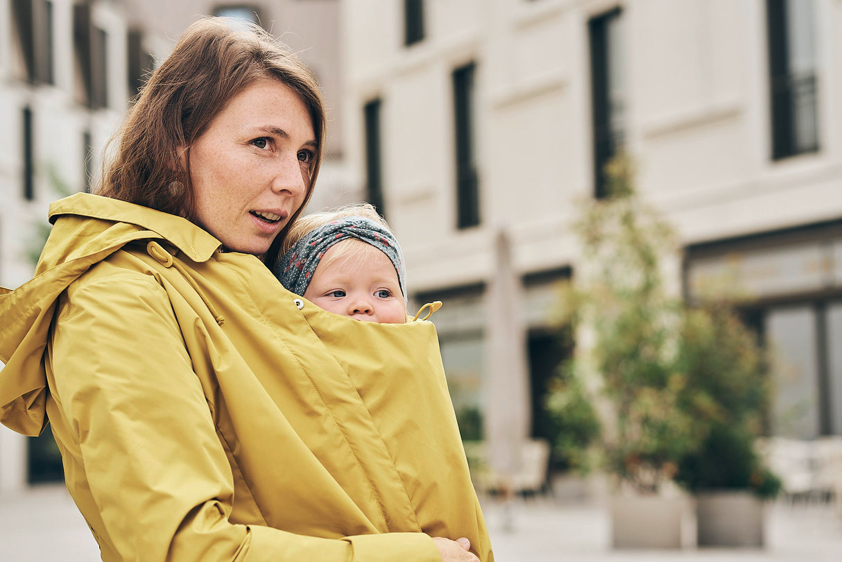 Mamalila Dublin Baby Tragemantel – Mustard