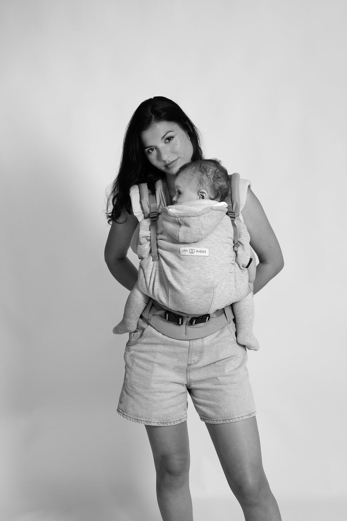 Love Radius HoodieCarrier 2 - Athletic Grau