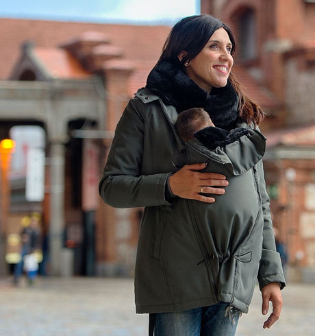 Shop Wombat & Co Wombat & Co Wallaby 2.0 Jacket - Grey & Black at Babymaxi