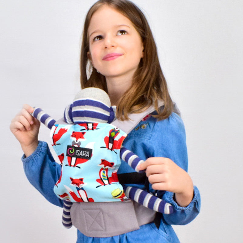 Shop Isara Isara Doll Carrier - Foxy & Friends at Babymaxi