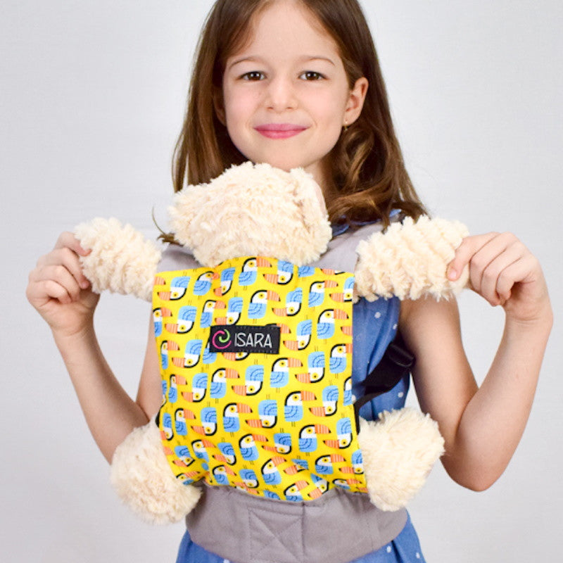 Shop Isara Isara Doll Carrier - Foxy & Friends at Babymaxi