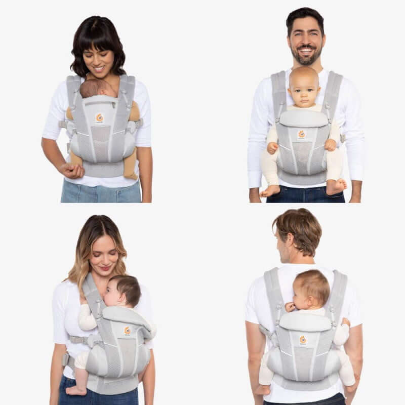 Shop Ergobaby Ergobaby Omni Breeze - Graphite Grey at Babymaxi