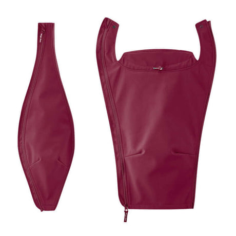 Shop Mamalila Mamalila Softshell Babywearing Jacket Allrounder - Berry at Babymaxi