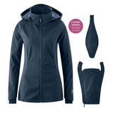 Shop Mamalila Mamalila Softshell Babywearing Jacket Allrounder - Navy at Babymaxi